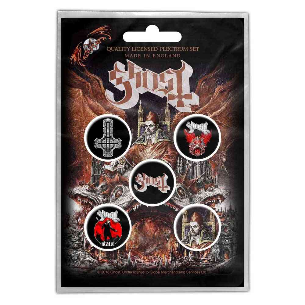 Ghost - Prequelle Badge/button - Set van 5 - Multicolours